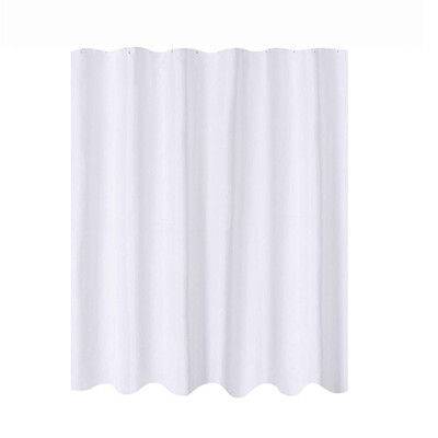 

Siaonvr Fabric Shower Curtain 72X65 Mildew Resistant Washable Water Repellent Spa Bathr