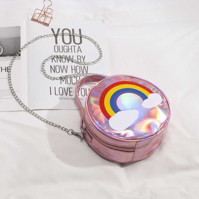 

Tailored Women Rainbow Shoulder Messenger Bag Fashion Trend Tote Bag Casual Phone Pack