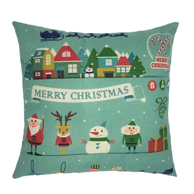 

Tailored Cotton Linen Square Home Decorative Throw Pillow Case Sofa Waist Cushion Cover