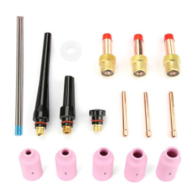 

Greensen 18pcsset WP-171826 Series TIG Welding Torch Consumables Accessories