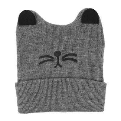 

Baby Girls Boys Knitted Woolen Skull Hats Toddler Ski Hats