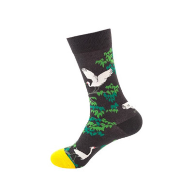 

Hot fashion Drop shipping Autumn winter Retro Women New Art Van Gogh Mural World Famous Oil Painting Female Socks Funny Socks