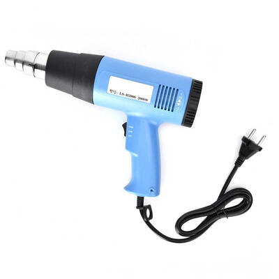 

Greensen 2000W New Heater Gun Hot Air Gun Dual Temperature4 Nozzles Power Tool EU Plug 220V Blue