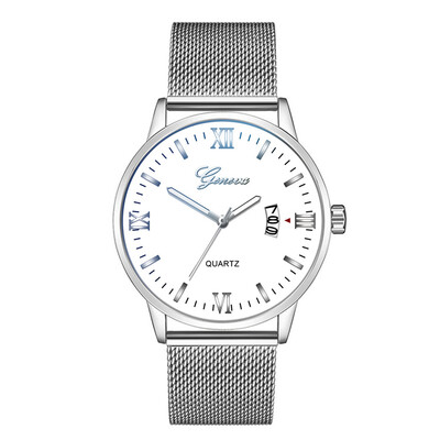 

Gobestart Luxury Watches Quartz Watch Stainless Steel Dial Casual Bracele Watch