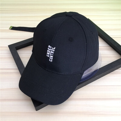 

Stars same hat mens summer Korean long belt yellow baseball cap womens casual little letter cap