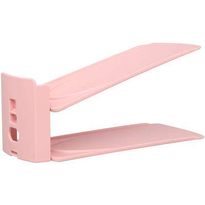 

Toponeto Creative Plastic Shoes Rack Organizer Space-Saving Storage Adjustable Durable