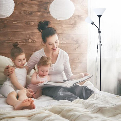 

Siaonvr Mother-in-law Floor Lamp Living Room Study Multi-function LED Lamp Eye Lamp