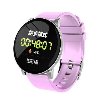 

Creatway women smart watch bracelet round touch screen super slim elegant wristwatch