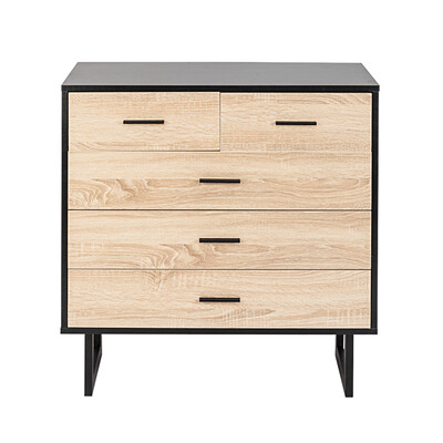 

Four-tier Drawer Bedside Cabinets Wood Night Table Home Bedroom Decoration Drawer
