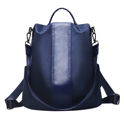 

Tailored Womens Fashion Solid Color Backpack Anti-Theft Bag Wild Shoulder Bag Waterproof
