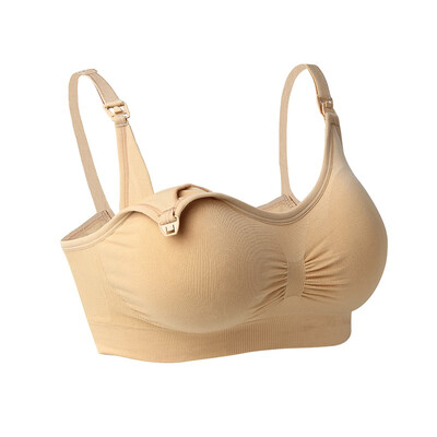 

iLoveSIA Nursing Bra Breathable Anti-Hit Hammer Full Cup No Trace Breastfeeding Bra-3P-70205598