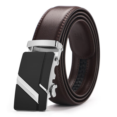 

2019 New leather strap mens belts top sale automatic buckle belts for men Fashion brand designer male jean belt