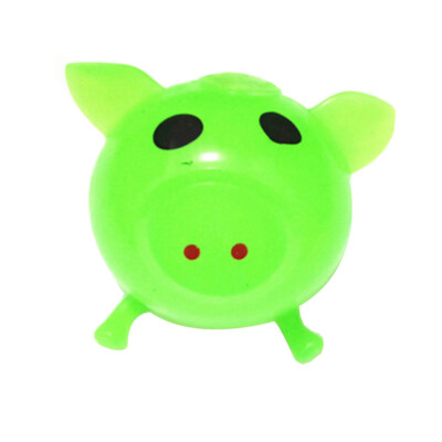 

Siaonvr 1Pcs Jello Pig Cute Anti Stress Splat Water Pig Ball Vent Toy Venting Sticky