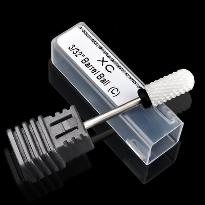 

Toponeto Ceramic Flame Bit Nail Drill 332 Cuspidal Grinding Stone Head for Nail BK