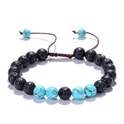 

Lava Rock Stone Beads Bracelets & Bangles Essential Oil Diffuse Bracelet For Women Men Yoga Energy Jewelry Gifts