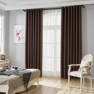 

Modern Blackout Curtains for Window Blinds Finished Drapes for Living Room