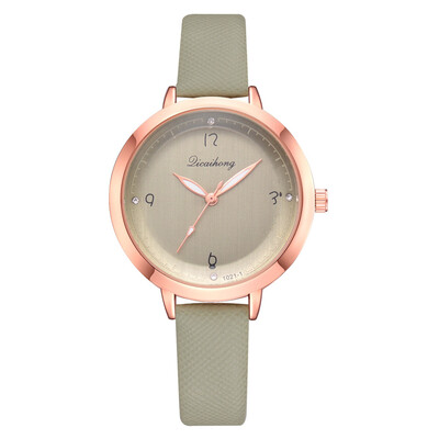 

Korean version of the popular small fresh female student watch wish trendy candy color alloy fashion watch