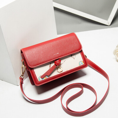 

Summer ins girls on the tide Korean version of girls single shoulder slant bag fashion students