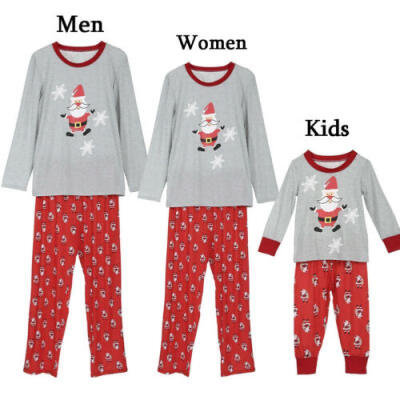 

Family Kids Adult Matching Christmas Pajamas Pjs Set Outfit Sleepwear Nightwear