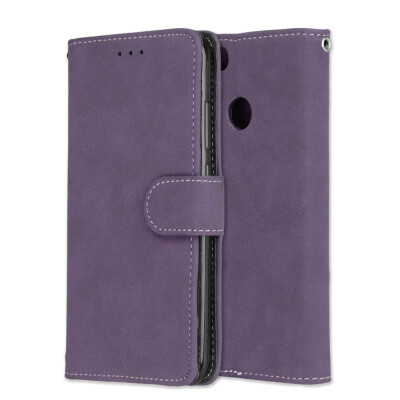 

MOONCASE Millet Mi A1 Mi 5X Vintage Scrub 3 Card Case - Purple