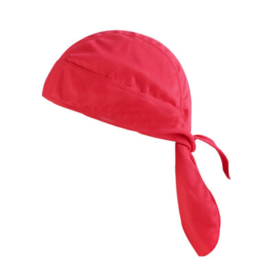 

Bicycle outdoor riding hat breathable headband solid color quick-drying wicking sunscreen fabric sports hood