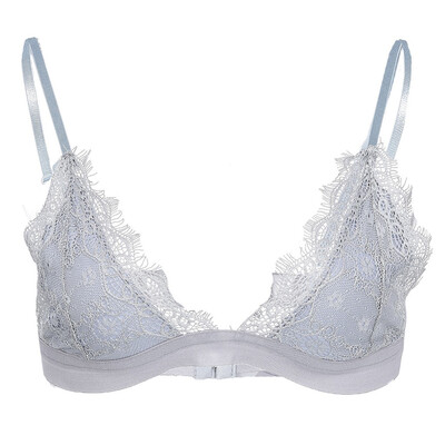 

〖Follure〗Women Lace Plus Size Vest Wireless Bra Lingerie Sexy V-Neck Underwear Camisole