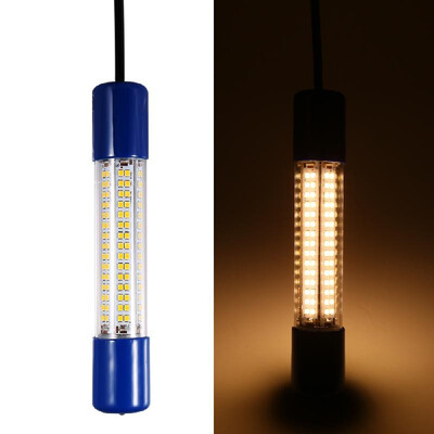 

8W 180 LEDs Underwater Night Fishing Light Submersible LED Lamp Bait Squid Fish Attracting Light Fish Finder Light with 18 Feet Co