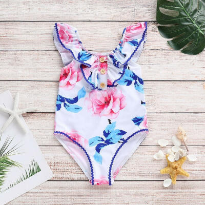 

Toddler Baby Kids Girls Swimsuit Swimwear Bikini Skirt Bathing Suit