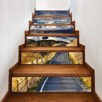 

Gobestart DIY Steps Sticker Removable Stair Sticker Home Decor Ceramic Tiles Patterns