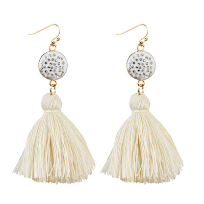 

2 Newest Alloy Jewelry Bohemian Vintage National Winds Earrings Geometric Female Earrings Gifts