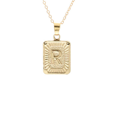 

Fashion Jewelry Brand English Alphabet Pendant Necklace For Women Gift