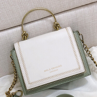 

Summer 2019 new tide Korean Messenger bag Joker color small square chain shoulder bag handbag