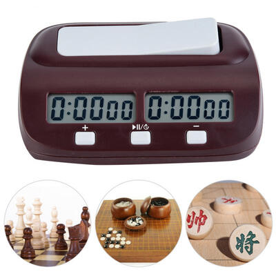

Greensen Chess Clock Board Game Set Timer Chinese Chess Games Electronic Calculagraph