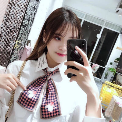 

Small scarf female wild plaid frame scarf spring decoration satin small silk scarf retro flower changeable hair band