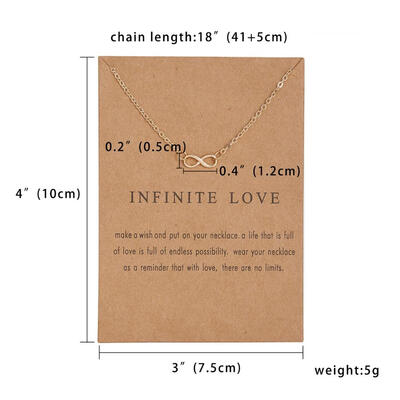 

Trendy Gold Color Love Heart Pendant Clavicle Chain Choker Necklaces for Women Jewelry I Love you Card Necklace Female Gift