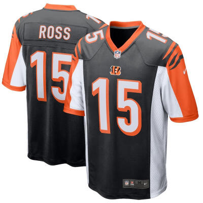 

Youth Football Jersey Cincinnati Bengals John Ross III Black Game Jersey