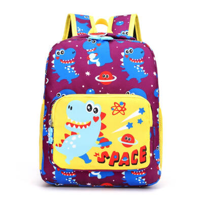 

Dinosaur Print School Bags Kindergarten Backpacks Girls Boys Satchel Bags