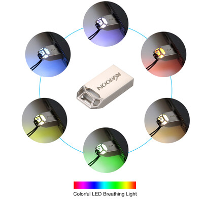 

KKmoon USB Flash Drive USB30 Mini Portable U Disk 16GB Pendrives Car Pen Drive Silver for PC Laptop