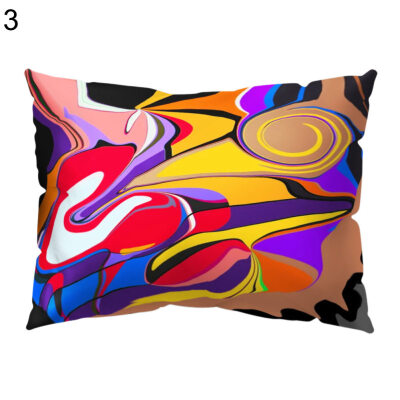 

Flower City Forest Planet Pillow Case Cushion Cover Sofa Bed Car Office Decor