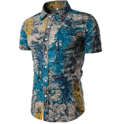 

Fashion Men Luxury Shirts Casual Stylish Slim Fit Short Sleeve Dress T Shirt