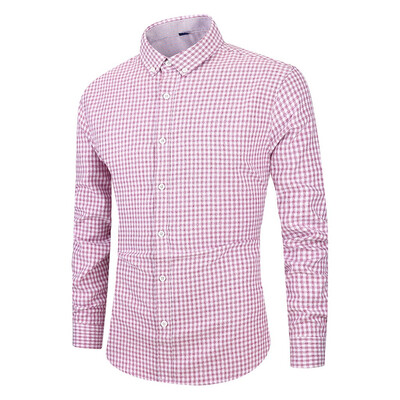 

Tailored Mens Long Sleeve Button Turndown Collar Painting Casual Top Blouse Shirts