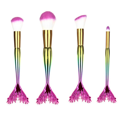 

Toponeto 4PCS Make Up Foundation Eyebrow Eyeliner Blush Cosmetic Concealer Brushes