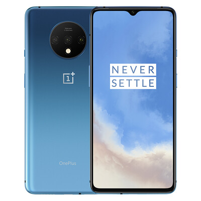 

Global sale One plus OnePlus 7T 90Hz fluid screen Xiaolong 855Plus flagship 48 million super wide-angle three camera 8GB256GB ice blue game mobile phone