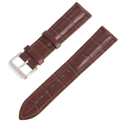 

18mm 20mm 22mm Watchbands Retro Leather Soft Watch Band Strap Buckle Accessories Relojes Hombre