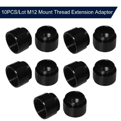 

10PCSLot M12 Mount Thread Extension Adapter Zinc Alloy Extender M12 Lens Mount Extension Ring for MTV Interface CCTV Lens&Vid