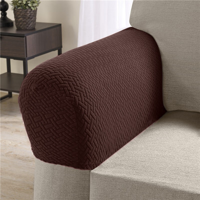 

SUPIN Jacquard fleece sofa armrest cover 7386