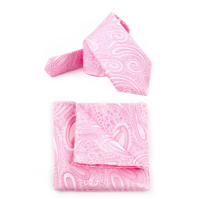 

Wholesale Mens Tie Towel Set Cashew Flower Business Polyester Pocket Towel Groom Wedding Groomsman Tie Set