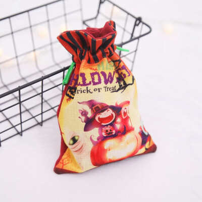 

〖Follure〗Halloween Cute Witches Candy Bag Packaging Children Party Storage Bag Gift