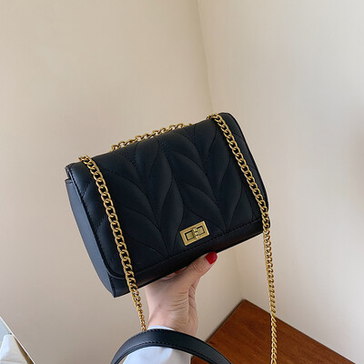 

Chic retro chain bag fashion high sense of foreign style small square bag new 2019 womens bag shoulder Messenger bag
