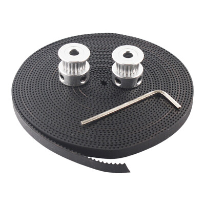 

GT2 3D Printer Timing Belt with Synchronous Wheel Kit